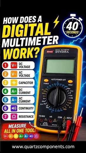 How to use Multimeter | Beginners tutorial #multimeter #howto #youtubeshorts