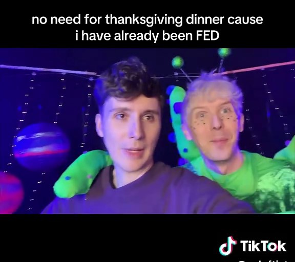 Thanksgiving Dinner with Dan and Phil: No Need to Feast