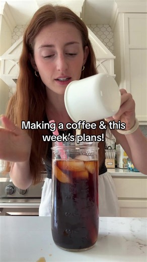 this coffee turned out better than anticipated lol #makeacoffeewithme #coldbrewcoffee #starbucksathome #coffeeathome #coldbrew