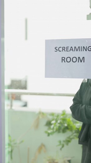 pt.3 We all wish we had a screaming room at work 🗣️