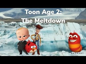 Toon Age 2: The Meltdown Part 3 Boss Baby Woody Red Meet Moxy/pigs Battle￼/larva Red Tried get food￼