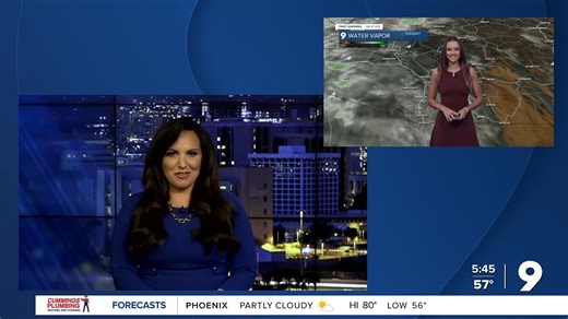 Good morning! Tucson is expected to break a record high today before midweek showers and a gradual cooldown. Here’s your full 7-day forecast. | KGUN 9