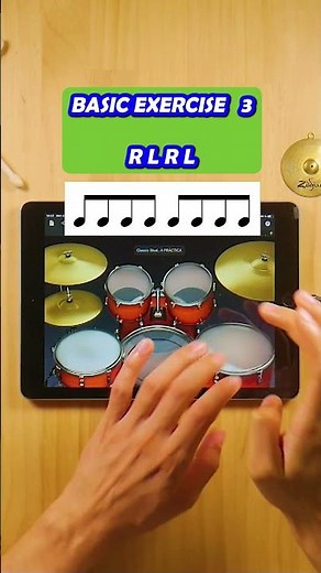 BASIC EXERCISES EVERY DRUMMER SHOULD KNOW #LearnDrums #DrumPractice #Drum #BeginnerDrummer #AKENKO