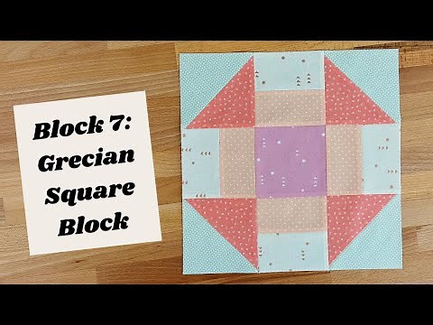 How to Sew a Grecian Square Quilt Block