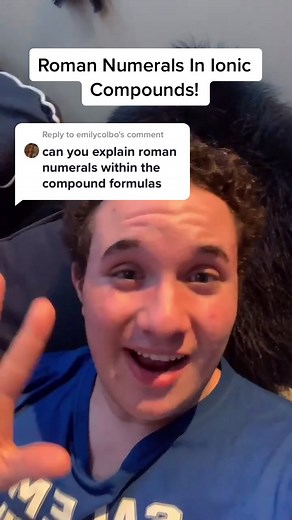 Understanding Roman Numerals in Ionic Compounds