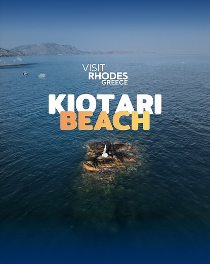 Have you been to Kiotari Beach yet? 🌊 Located on the southeastern coast of Rhodes, about 58 km from the city, this Blue Flag beach is the definition of calm and beauty. Pebbly shores, crystal-clear shallow waters, and endless sunshine make it a perfect escape for families and travelers seeking serenity. ☀️ Easily accessible, with plenty of parking and a mix of lively spots and quiet corners for pure relaxation. 📍Kiotari Beach, South Rhodes #VisitRhodes #Rhodes #VisitYourRhodes #KiotariBeach #R