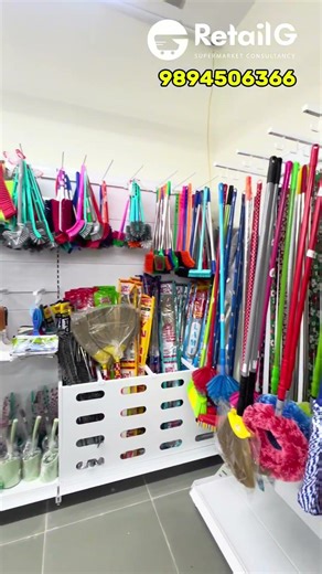 Organized Supermarket Product Display Using Modern Racks for Better Visibility | RetailG