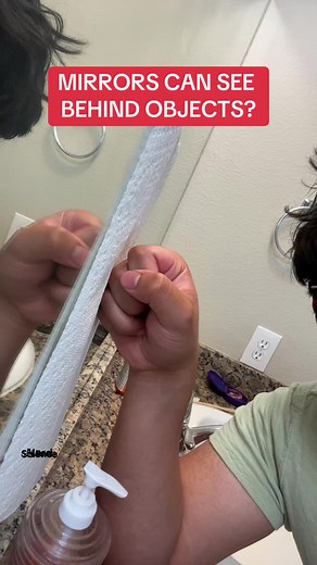 How Mirrors See Behind Objects: The Science Explained