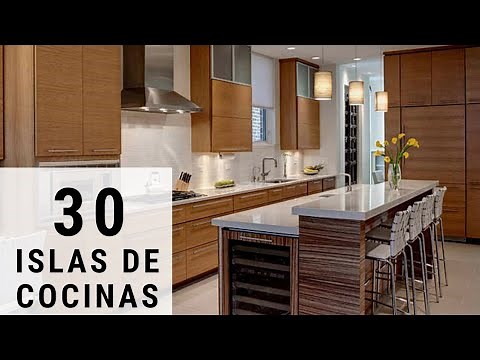 30 Islas de Cocinas Modernas - Diseño de Cocinas