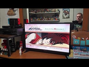 Menu Walkthrough Of Avatar The Last Airbender Book 3: Fire Volume 2 DVD From 2008🌊🔥⛰️🌪