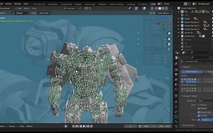 如何像专业3D艺术家一样在beldner中制作变形金刚机器人的绑定
