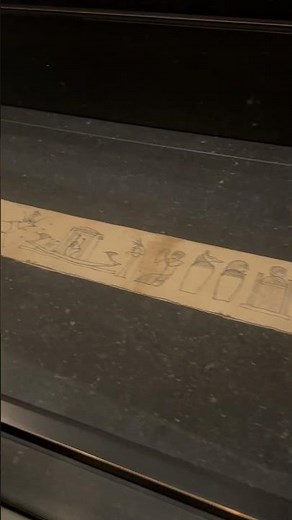 Mummy bandage with an extract, Louvre Museum, Abu Dhabi