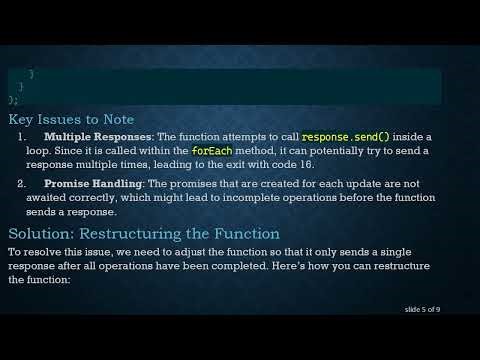 Resolving HTTP Function ends with code 16 Error in Firebase