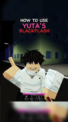 How to use yutas blackflash #jujutsushenanigans