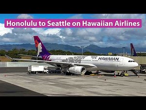 Hawaiian Airlines Airbus A330 Main Cabin Trip Report | Honolulu to Seattle