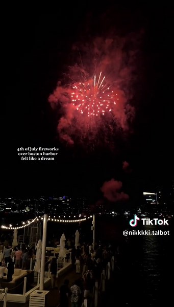 Memorable Moments on the Tall Ship Watching Boston Fireworks