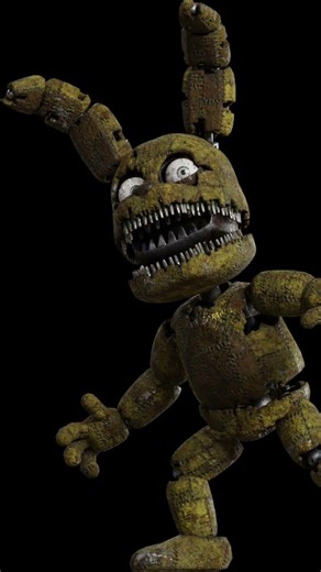 Toy Springtrap (aka. Plushtrap) #fnaf