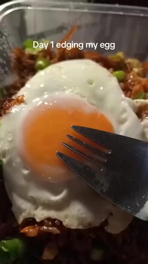 Day 1 egding the egg #egg #edging #edgingeggs