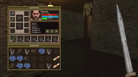 I've been working on this First Person RPG for a while now. Weapon enchantment effects, quest system and stat page are all done.This clip should give you a good feel of the game:
