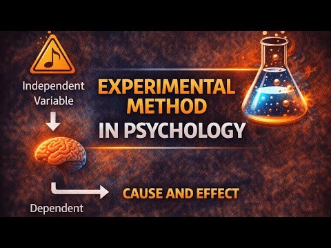 Experiment Method in Psychology | Simple Explanation with Examples | MindSpark Official📝