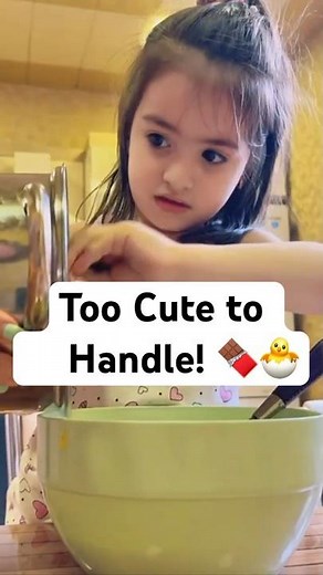 Little Chef Makes Her First Cake | Kids Baking Step by Step 🍰👧