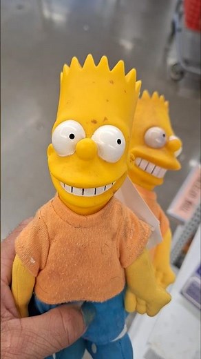 VTG Bart Simpson Plush Plushie collectible toy item #goldhunter137