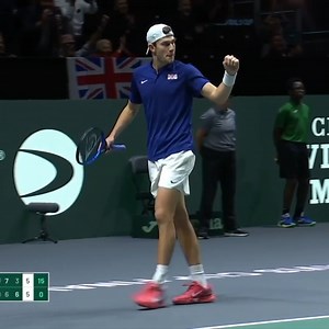 37K views · 508 reactions | "NO WAY!!!" 朗 Jack Draper An unbelievable Davis Cup winner from Jack Draper at the AO Arena in Manchester | LTA - Tennis For Britain | Facebook