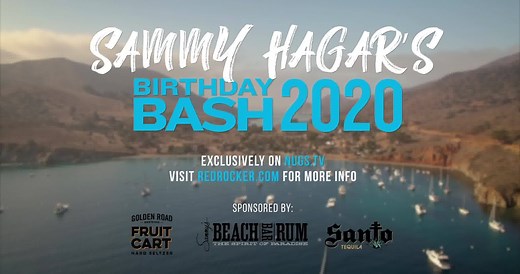 815 reactions · 60 shares | Watch Sammy’s special 2020 Birthday Bash show, filmed October 8th in HD and 4K from Catalina Island, airing this Saturday the 17th on nugs.tv. The show features The Circle, his band with Michael Anthony, Jason Bonham and Vic Johnson, as well as special guests including REO Speedwagon’s Kevin Cronin and Rick Springfield. | Sammy Hagar (The Red Rocker) | Facebook