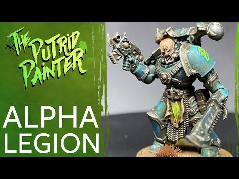 How to paint the Alpha Legion Chaos Space Marines