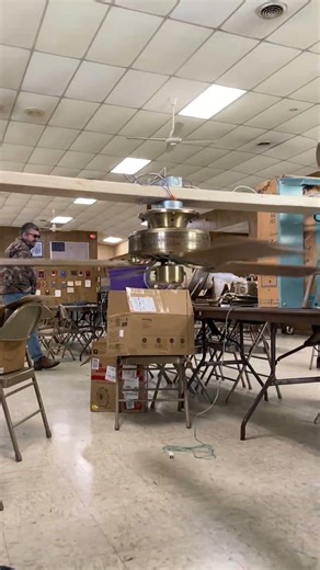 Custom Ceiling Fan Test Rig