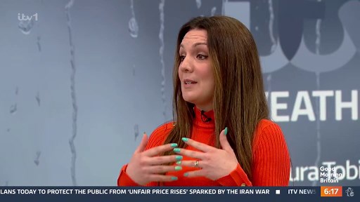 Carol Kirkwood, Laura Tobin weather forecast for the UK (24/03/2026)