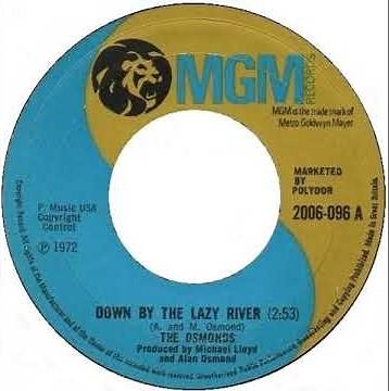 UK New Entry 1972 (66) The Osmonds - Down By The Lazy River