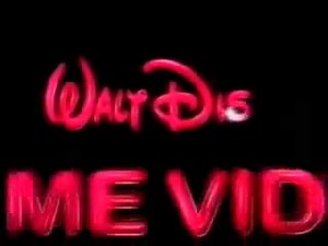 Walt Disney Home Video logo 1986 1995