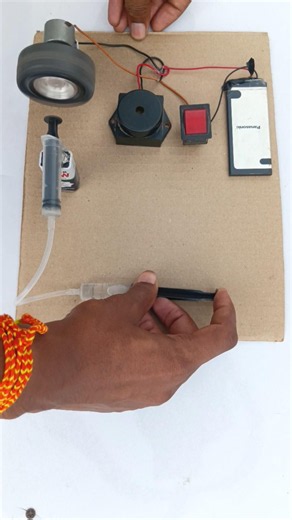 how to make a hydraulic braking system using a injection