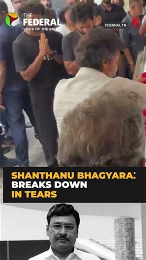 Shanthanu breaks down emotionally, CM Vijay comforts | K Bhagyaraj | #shorts