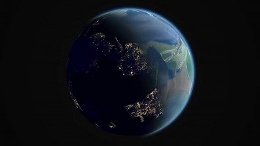 L’evoluzione della Terra in un video di 4 minuti