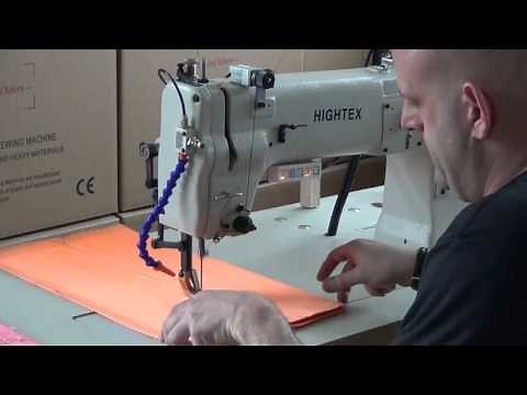 Extra heavy duty webbing slings sewing machine