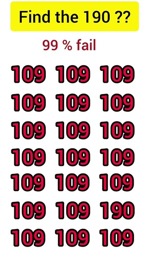 Find the 190 ?? #Maths #puzzle #puzzlelover #puzzlechallenge