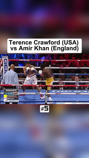 Terence Crawford (USA) vs Amir Khan (England) #boxing #boxing🥊 #knockout #boxingday #boxinghighlights