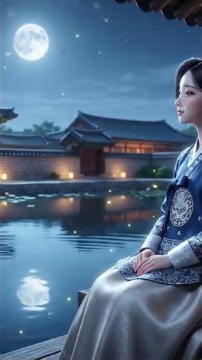 🌙 Late Spring Night by the Palace Pond • Midnight Korean Lofi ✨