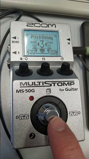 Zoom MS-50G "mod": Soft switch