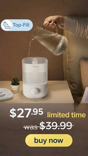 Humidifier Deal 🔥 Now $27.95 (Was $39.99!) | Best Bedroom Air Upgrade 2026