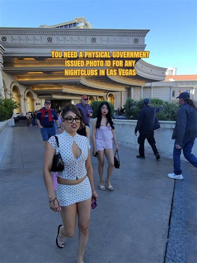 You can get inside the clubs with the Paper from DMV with your old ID together. Not with just the paper alone. #lasvegas #vegasdayclub #vegas #fyp #lasvegaspromoter