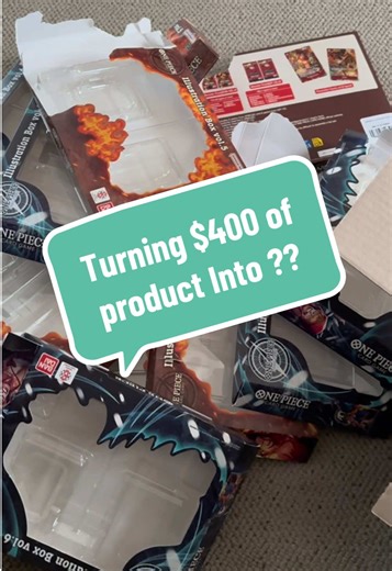 Turning $400 of One Piece Illustration Boxes: A Sad Reveal