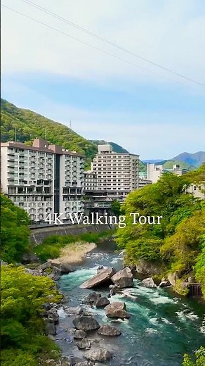 Japanese Hot Spring Town Walk 4K ♨️ | Kinugawa Onsen, Nikko #travel#Japan#Onsen#Walk