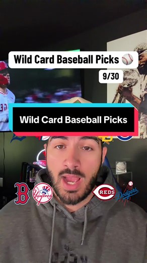 WILD CARD BASEBALL ⚾️ #mlb #mlbb #mlbpicks #baseball #mlbplayoffs