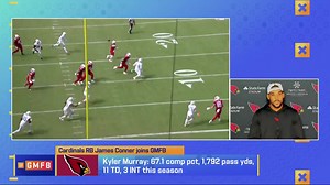 He's the guy. James Conner talks on being first place in the NFC West, Coach Gannon and the team's mentality halfway through the season. | Arizona Cardinals