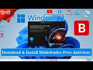 ✅ How To Download And Install Bitdefender Free Antivirus 2022
