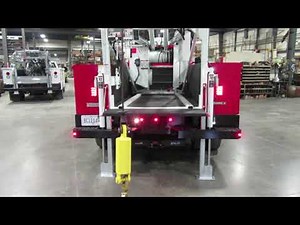 Hunke Pump Hoist Mast Mounted Walking Beam