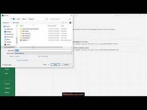How to Change Files Into CSV in Excel- Change Files Into CSV in Excel Tutorial